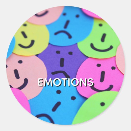 Emociones ラウンドシール (正面)