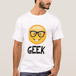 Emojiのおたくのギーク Tシャツ