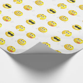 Emojiのかわいい包装紙 ラッピングペーパー (角)