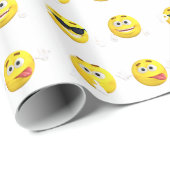 Emojiのかわいい包装紙 ラッピングペーパー (ロールコーナー)