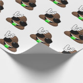 Emojiのウンチの石 ラッピングペーパー (角)