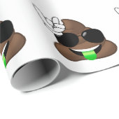 Emojiのウンチの石 ラッピングペーパー (ロールコーナー)