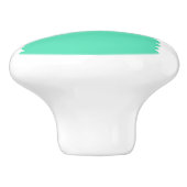 Emojiのクールなラマ セラミックノブ (側面)