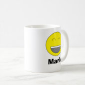 Emojiのパーソナライズなマグ コーヒーマグカップ (正面右)