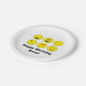 Emojiのパーソナライズな紙皿 ペーパープレート (アングル)