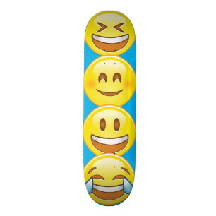 Emojiの幸せなスケートボード スケートボード