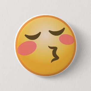 Emojiの接吻 缶バッジ