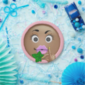 Emojiの粋な紙皿 ペーパープレート (パーティー)