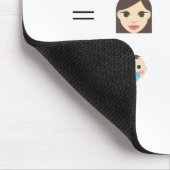 Emojiの系譜 マウスパッド (コーナー)