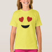 Emojiの誕生日のワイシャツ Tシャツ (正面)