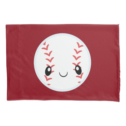 Emojiの野球 枕カバー (正面)