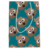 EmojiのOhウンチ ミディアムペーパーバッグ (正面)