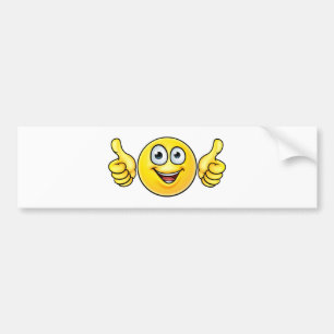 Emojiはアイコンの上で手早くめくります バンパーステッカー