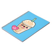 Emojiはラテを凍らしました ノートブック (左側)