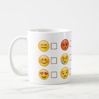 Emojiは感情に直面します コーヒーマグカップ