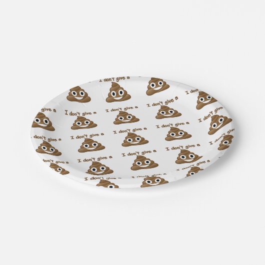 EmojiはPooを与えます ペーパープレート (アングル)