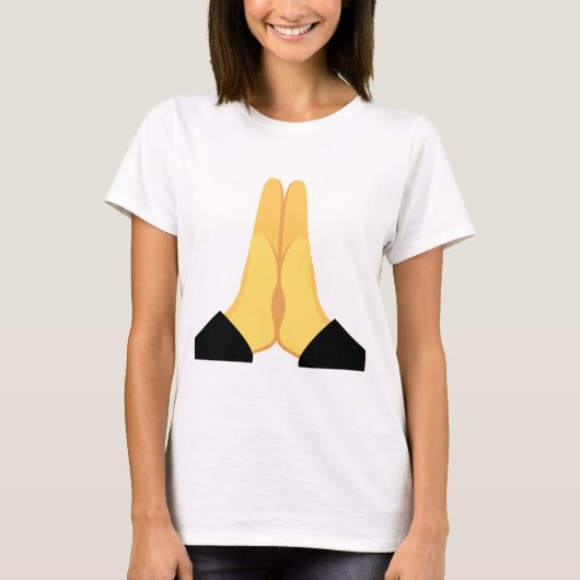 Emojiを祈ること Tシャツ (正面)
