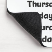 Emojiコンピュータマウスパッド曜日 マウスパッド (コーナー)