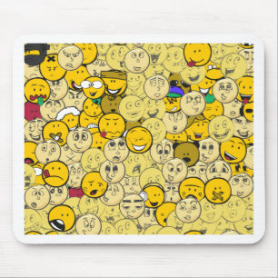 Emojiパターン マウスパッド