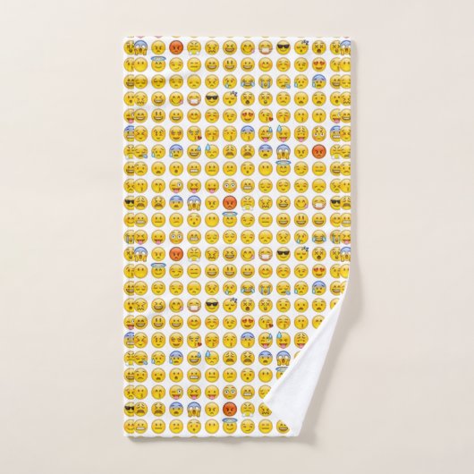 emoji バスタオルセット (ハンドタオル)