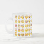 emoji フロストグラスマグカップ (左)