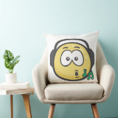 Emoji: 音楽顔 クッション (椅子)