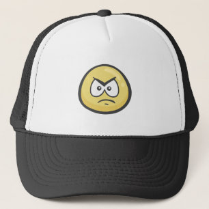 Emoji: 顔を怒って下さい キャップ