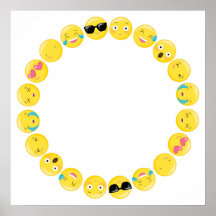 Emoji Birthday Party Selfie Photobooth Backdrop