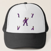 Emoji Dancing Man キャップ (正面)