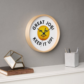 Emoji design clock for offices and home 壁時計