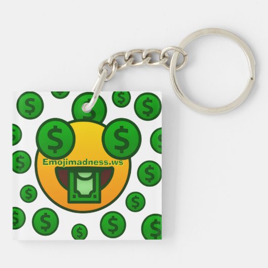 Emoji Madness キーホルダー (裏面)