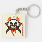 Emoji Madness キーホルダー (裏面)