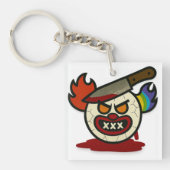 Emoji Madness キーホルダー (正面)