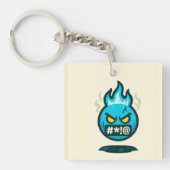 Emoji Madness キーホルダー (正面)