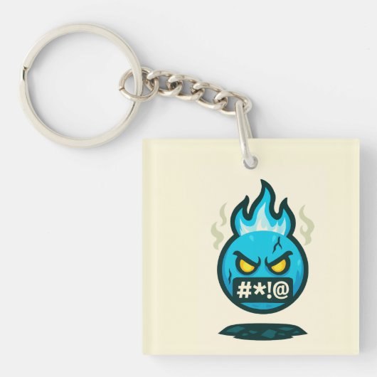 Emoji Madness キーホルダー (正面)