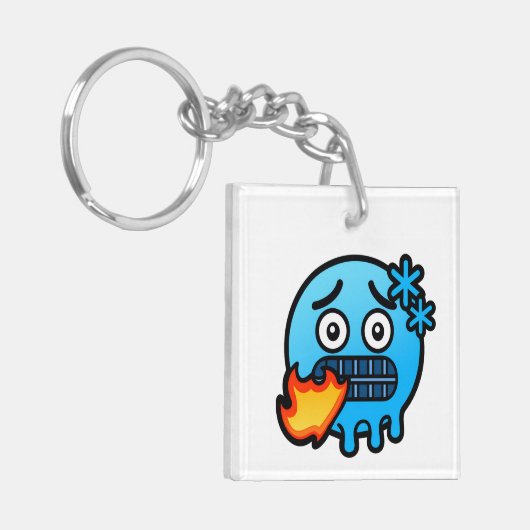 Emoji Madness キーホルダー (正面左)