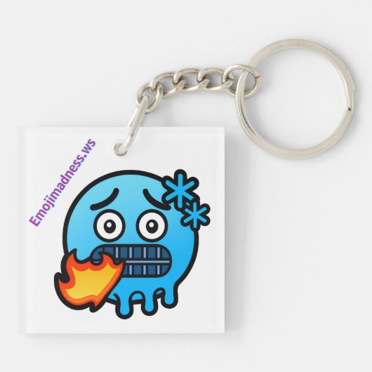 Emoji Madness キーホルダー (裏面)
