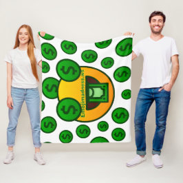 Emoji Madness フリースブランケット