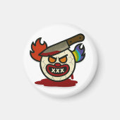 Emoji Madness マグネット (正面)