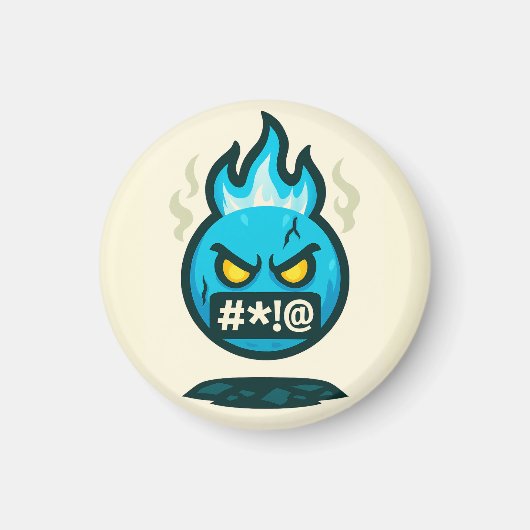 Emoji Madness マグネット (正面)