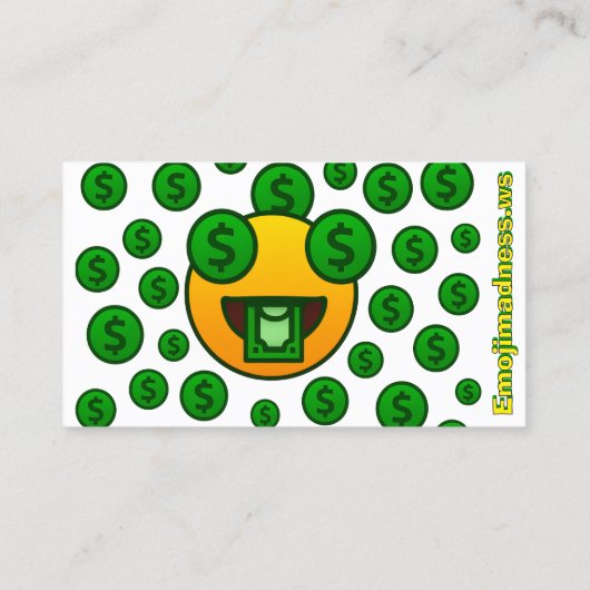 Emoji Madness 名刺 (裏面)