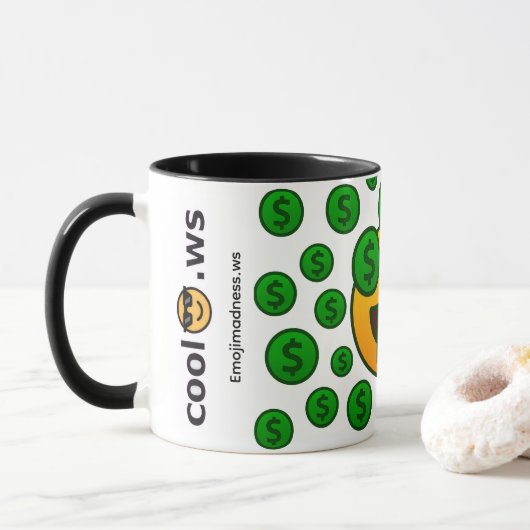 Emoji Madness Mug マグカップ (ドーナツ)