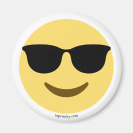 Emoji mit Sonnenbrille cool マグネット