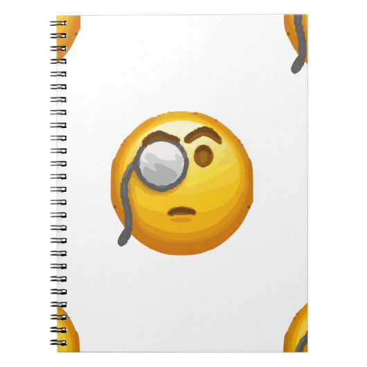 emoji monocle ノートブック (正面)