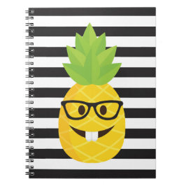 emoji nerd pineapple ノートブック
