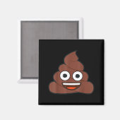 Emoji Op Happy Yellow Smile Face  マグネット (正面/裏面)