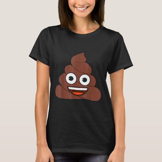 Emoji Op Happy Yellow Smile Face  Tシャツ (正面)