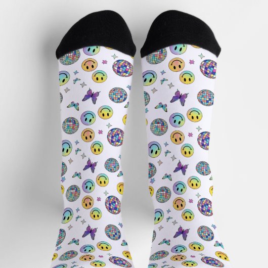 Emoji Party Socks ソックス (上部)