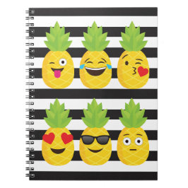 emoji pineapple ノートブック