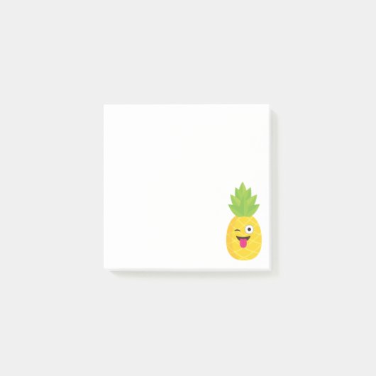 emoji pineapple ポストイット (正面)